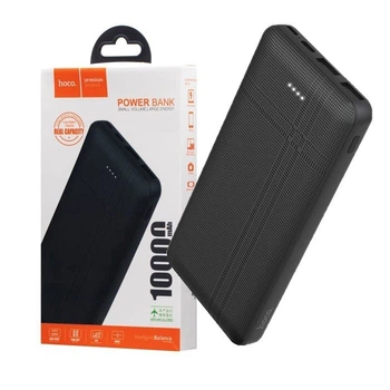 Павербанк Hoco 10000mAh 2xUSB/Micro/Type-C, 2A для iPhone/ Xiaomi/ Samsung/Huawei