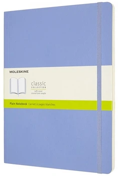 Блокнот Moleskine Classic великий 19&nbsp;x 25 см нелінований блакитна гортензія м'який