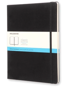 Блокнот Moleskine Classic великий 19&nbsp;x 25 см в крапку чорний