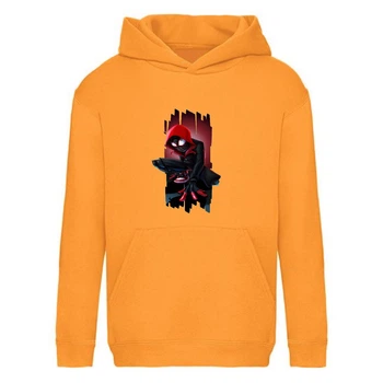 Худи детская Человек Паук 0022 (Spider Man) оранжевая (SPM orn 0022) 152 см
