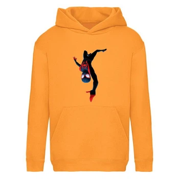 Худи детская Человек Паук 0026 (Spider Man) оранжевая (SPM orn 0026) 116 см