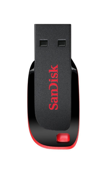 Накопитель SanDisk 32GB USB Cruzer Blade (SDCZ50-032G-B35)