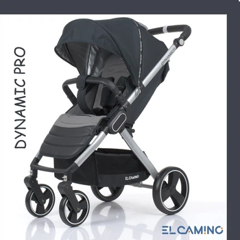 Дитяча прогулянкова коляска El Camino Dynamic ME 1053N Onyx Чорний (ME 1053N Onyx)