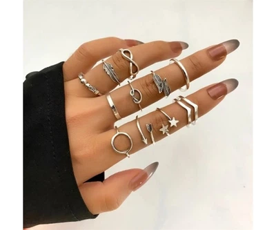 Набор колец из нержавеющей стали Rings 12796 55