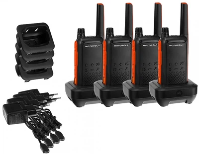 Комплект раций Motorola T82 QUAD BuildTeam (T82_QUAD_BuildTeam)