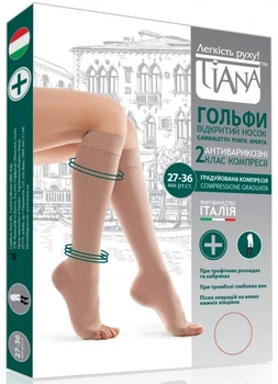 Гольфы Tiana 931 340 Den 41-43 р Бежевые (4820114093455)
