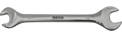 Ключ рожковый двухсторонний Cr-V 25х28мм Berg 48-116