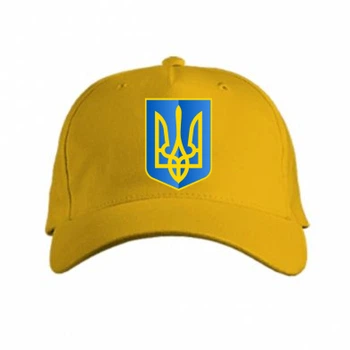 Кепка Герб України 3D Жовтий