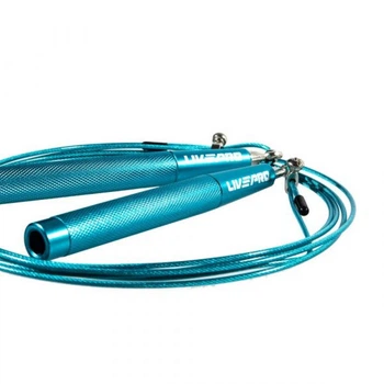 Скакалка скоростная LivePro Speed Jumprope 3 м (LP8283-b) Blue