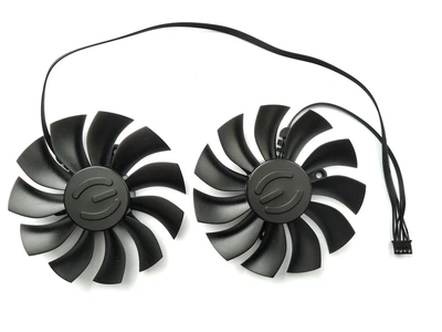Вентилятор PowerLogic для відеокарти EVGA GTX 1060 1070 1080 PLA09215B12H комплект 2 шт (№139)