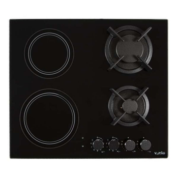 Комбинированная варочная поверхность ventolux hg622 b9g rcs (bk)