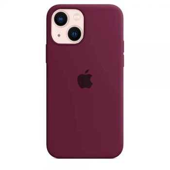 Чехол Silicone FULL case для IPhone 14 Marsala (33) марсала