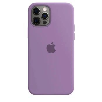 Чохол Silicone case для IPhone 12 Pro Чорниця чорниця