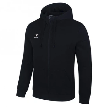 Олимпийка (мастерка) с капюшоном Kelme FLEECE черная S 7161WT1003.9000