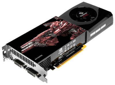 Видеокарта LEADTEK PCI-Ex NVidia GeForce GTX 260 EXTREME+ 896MB DDR3 ( 448 BIT ) ( DVI ) Б/У