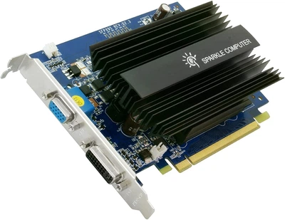 Видеокарта SPARKLE PCI-Ex NVidia GeFORCE 9500 GT 1 GB DDR2 ( 128 Bit ) ( DVI, VGA ) Б/У