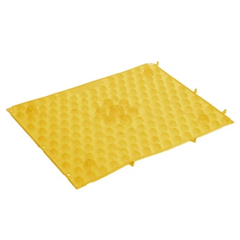Килимок пазл ортопедичний масажний гумовий Zelart 4601 38,5x28см Yellow