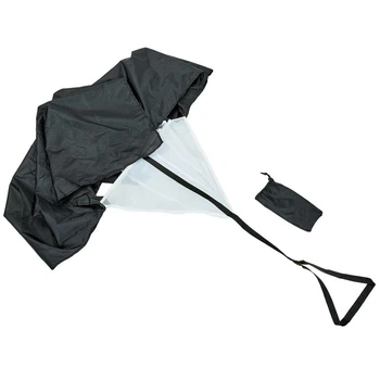 Парашют сопротивления для бега тормозной парашют Zelart My Fit 0508 Black