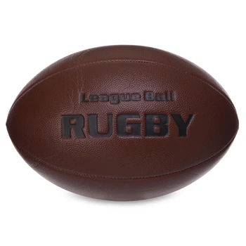 Мяч для американского футбола Zelart Rugby Liga Ball 0392 размер №9 Brown