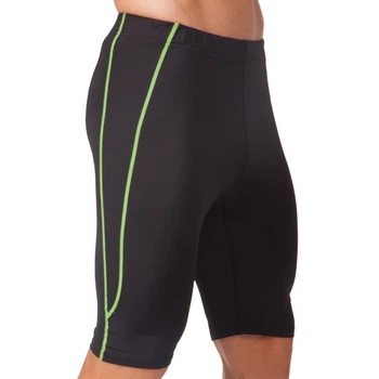 Шорти чоловічі тайтси компресійні Zelart Fit 1501L розмір L (46-48) Black-Green