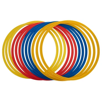Кольца тренировочные для футбола Zelart 6422-50 12 колец Multicolor