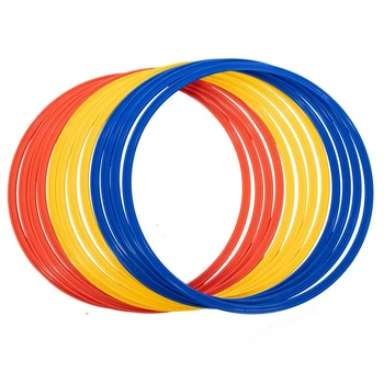 Кольца тренировочные для футбола Zelart 0815-60 12 колец Multicolor