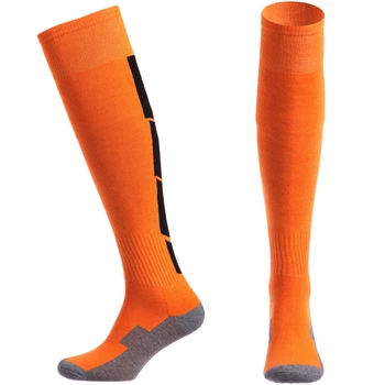 Гетры футбольные мужские Zelart Pro Action Sport 003-1 размер 40-45 Orange