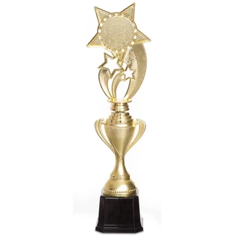 Награда спортивная приз спортивный SP-Sport Stars Heroe 19907B высота 38 см Gold