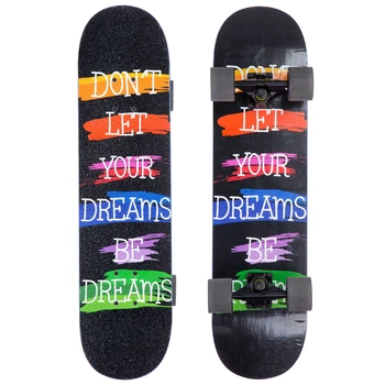 Скейтборд Skateboard Dream SK-1246-2 Black-Red-Blue