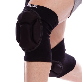 Наколенник спортивный для волейбола Zelart My Fit 1672 (2шт) L Черный