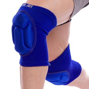 Наколенник спортивный для волейбола Zelart My Fit 1672 (2шт) L Синий