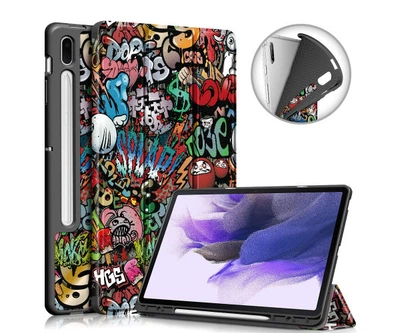 Чехол MCase slim cover для Samsung Galaxy Tab S7 Plus SM-T970,T975/Galaxy Tab S7 FE Graffiti (PS_22271009)