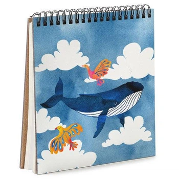 Блокнот Sketchbook Кашалот квадратный 16,7х18 см (BDK_EX013)