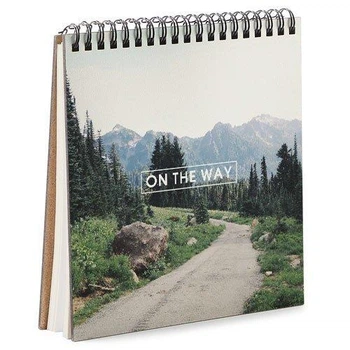 Блокнот Sketchbook On the way квадратный 16,7х18 см (BDK_17A072)