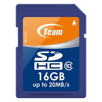 Карта памяти SDHC 16GB Class 10 Team (TSDHC16GCL1001)