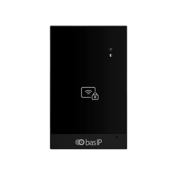 Зчитувач з контролером Bas-IP CR-02BD black з технологією UKEY (115843)