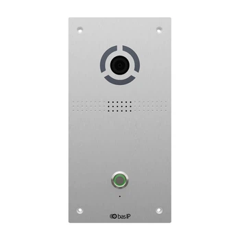 IP вызывная панель Bas-IP AV-04FD silver для IP-домофонов