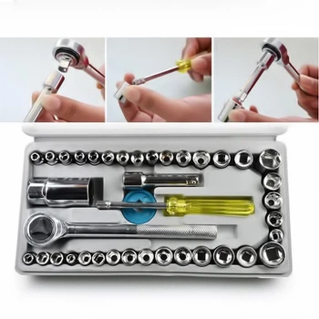 Набор инструментов для проведения ремонтных работ XPRO MASTER PTool Set (40 предметов) (21789_2455)