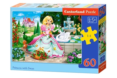 Пазл Castorland Принцесса с лебедью, 60 эл.