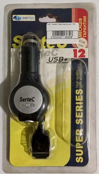 Автомобильное зарядное устройство "Sertec" New Samsung C100