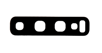 Стекло камеры (Camera glass) для Samsung G973 Galaxy S10 Black