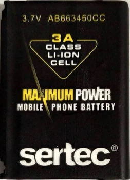 Аккумулятор '' Sertec'' для Samsung i710 (AB663450CC) 1200mAh
