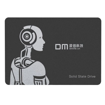 SSD 1TB жесткий диск - твердотельный накопитель SATA 2/3 для ПК и ноутбука 1 Тб DMF550/1T Black 2.5 (770008663)