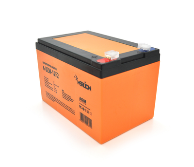 Тяговая аккумуляторная батарея AGM Merlion 6-DZM-12 12V 12Ah F2