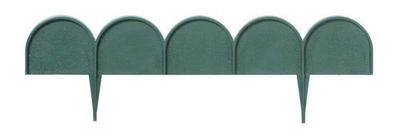 Бордюр садовый GARDEN LINE темно-зеленый, 10 м
