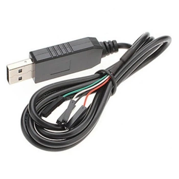 Конвертер USB в UART RS232 TTL PL2303HX Arduino черный (LKMTR_852565)