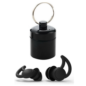 Стрелковые тактические беруши для военных Tactical ProPlugs Black 2fl, пассивные (123071)
