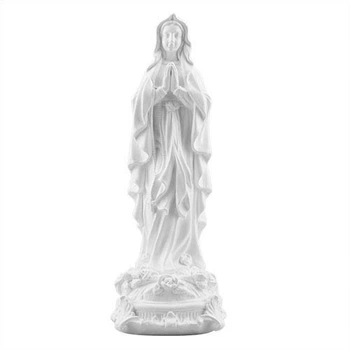 Статуэтка Decoline Дева Мария с розами белая, (гипс) R0205 (G)