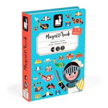 Магнитная книга Janod Наряды для мальчика (J02719) (10-547619)