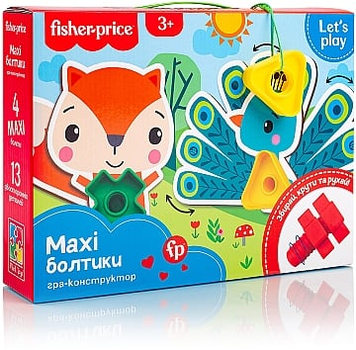 Игра-конструктор "Maxi-болтики" (укр.) - Fisher-Price (20-1044925)